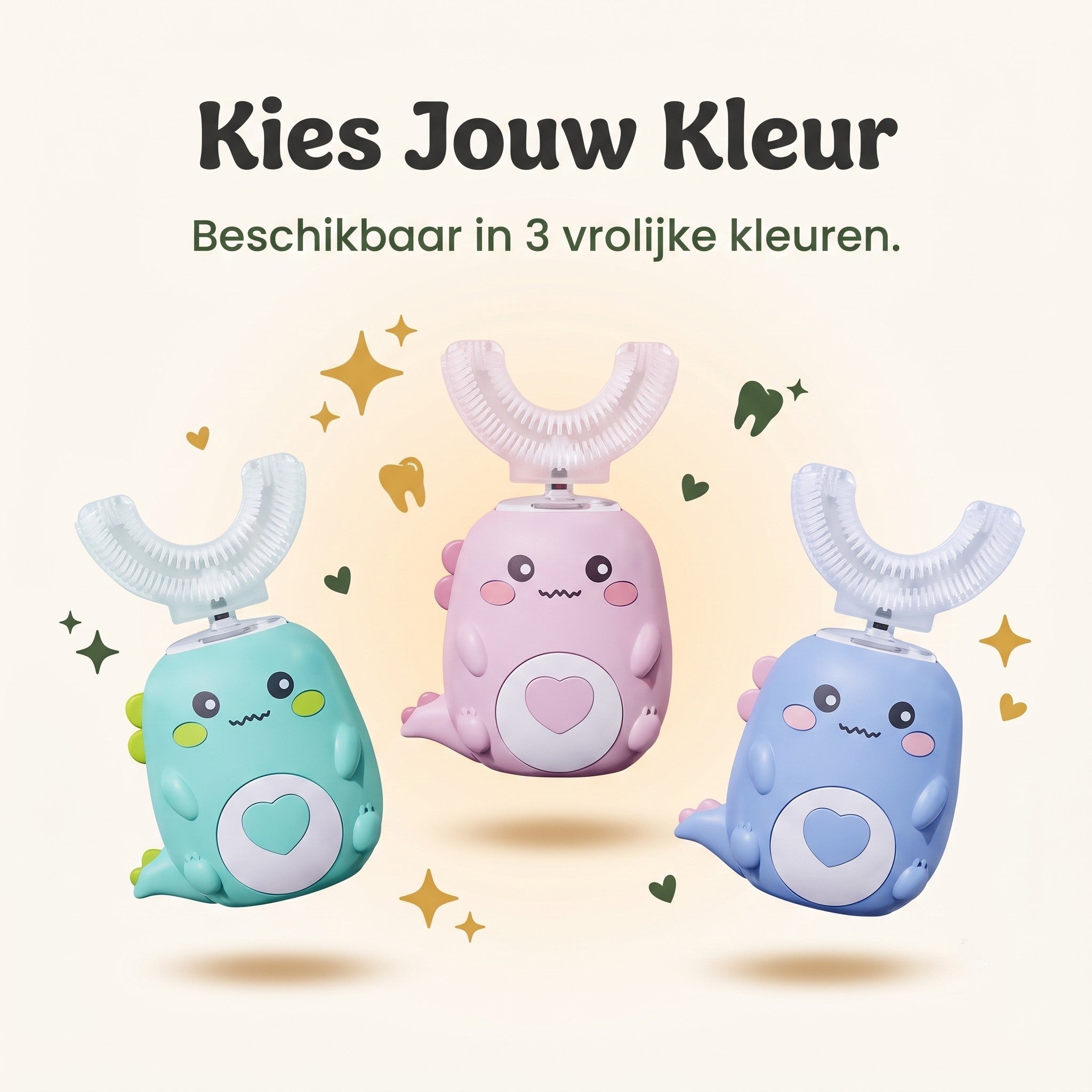 Geen Tranen Meer — Kinderschat DinoBrush | Tandenpoetsen Wordt Leuk | Geschikt Vanaf 2 Jaar