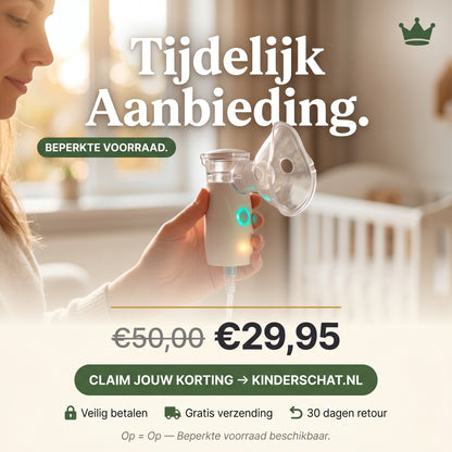 Vrij Ademen Overal — Kinderschat Draagbare Vernevelaar | Baby, Kind & Volwassene | Stil & Compact