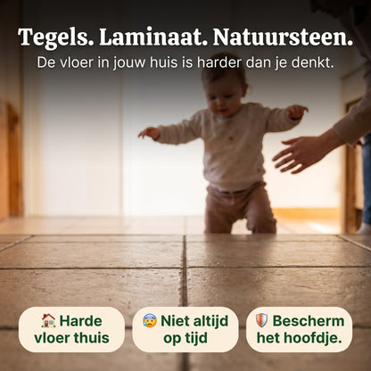 Veilig Leren Lopen — Kinderschat Veiligheidsrugzak | Hoofdbeschermer voor Baby & Peuter | 4-24 Maanden | 1+1 gratis