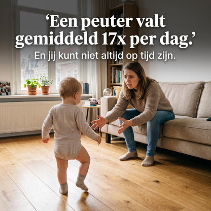 Veilig Leren Lopen — Kinderschat Veiligheidsrugzak | Hoofdbeschermer voor Baby & Peuter | 4-24 Maanden | 1+1 gratis