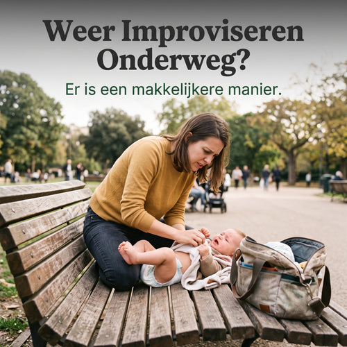Overal Een Veilige Rustplek — Kinderschat LuierTasPlus | Uitklapbare Luiertas & Verschoonplek | Vanaf 0 Maanden