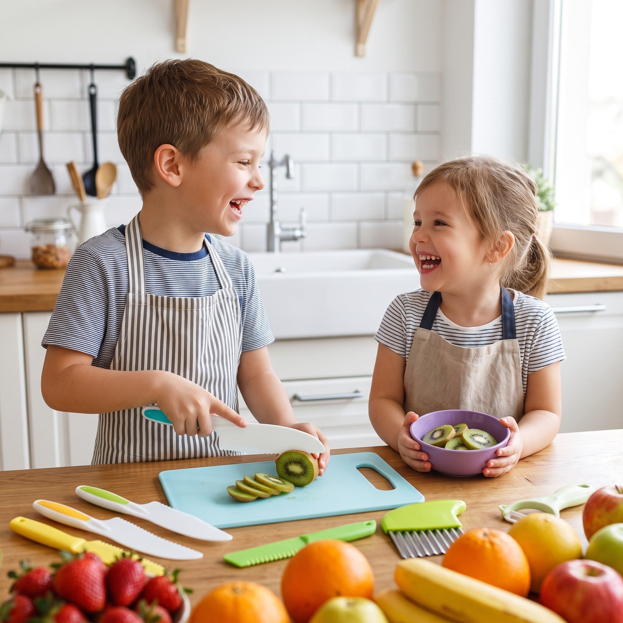 Veilig Meehelpen In De Keuken — Kinderschat SnijMaatje | Kindveilig Kookset | Vanaf 4 Jaar