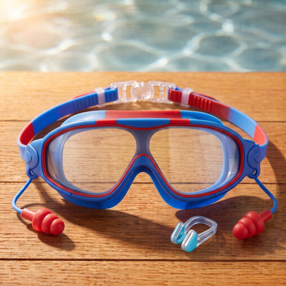 Geen Tranen Meer bij het Zwembad — Kinderschat SplashEyes | Lekvrije Zwembril voor Kinderen | 2-12 Jaar