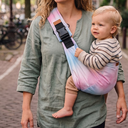 Handen Vrij in 10 Seconden — Kinderschat Schouderdrager | Babydrager voor Thuis en Onderweg | Geschikt van 4,5 kg tot 20 kg
