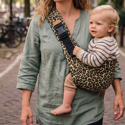 Handen Vrij in 10 Seconden — Kinderschat Schouderdrager | Babydrager voor Thuis en Onderweg | Geschikt van 4,5 kg tot 20 kg