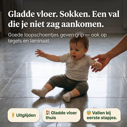Veilige Eerste Stapjes — Kinderschat Wasbare Loopschoentjes | Antislip & Flexibel | Baby & Peuter