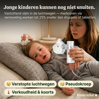 Vrij Ademen Overal — Kinderschat Draagbare Vernevelaar | Baby, Kind & Volwassene | Stil & Compact
