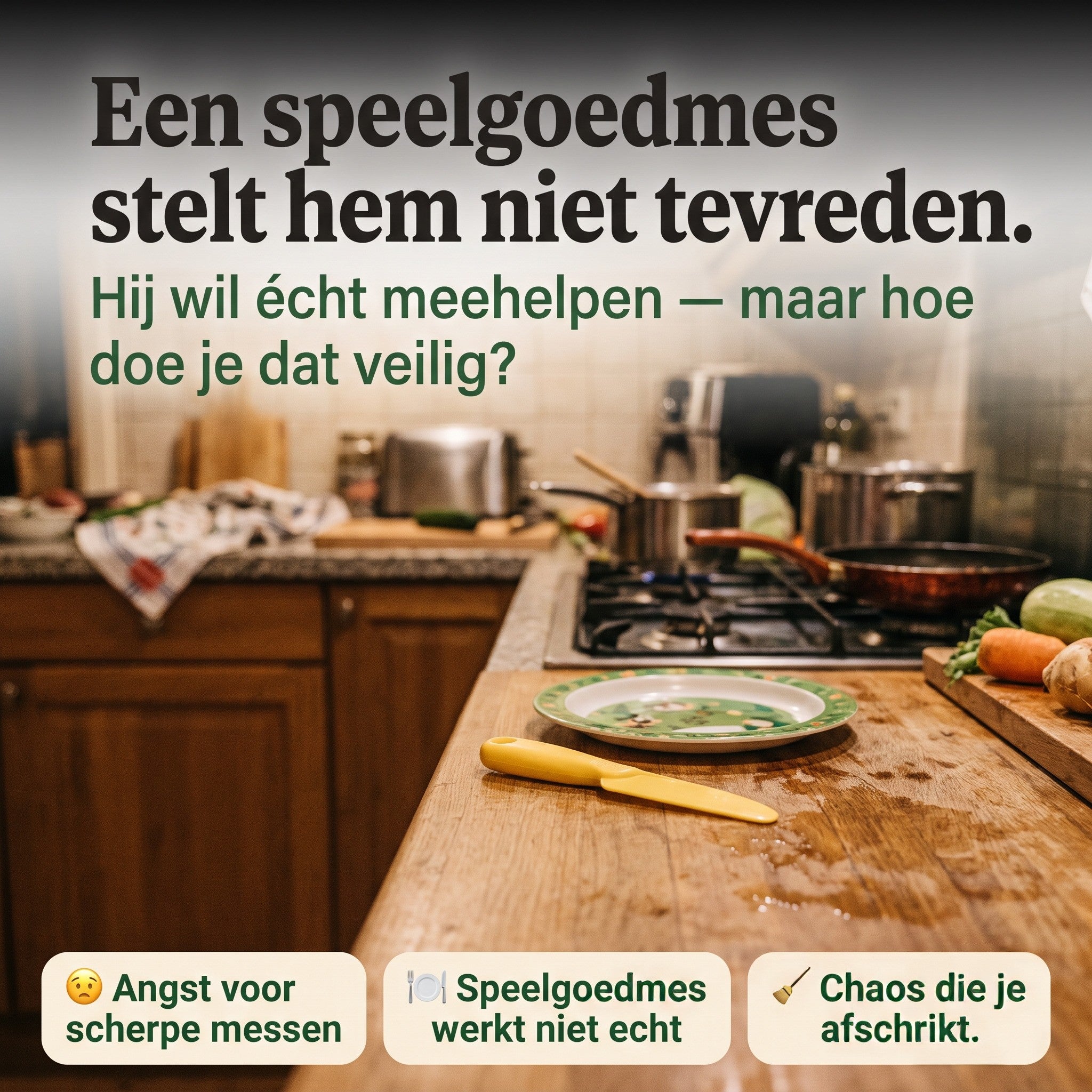 Veilig Meehelpen In De Keuken — Kinderschat SnijMaatje | Kindveilig Kookset | Vanaf 4 Jaar