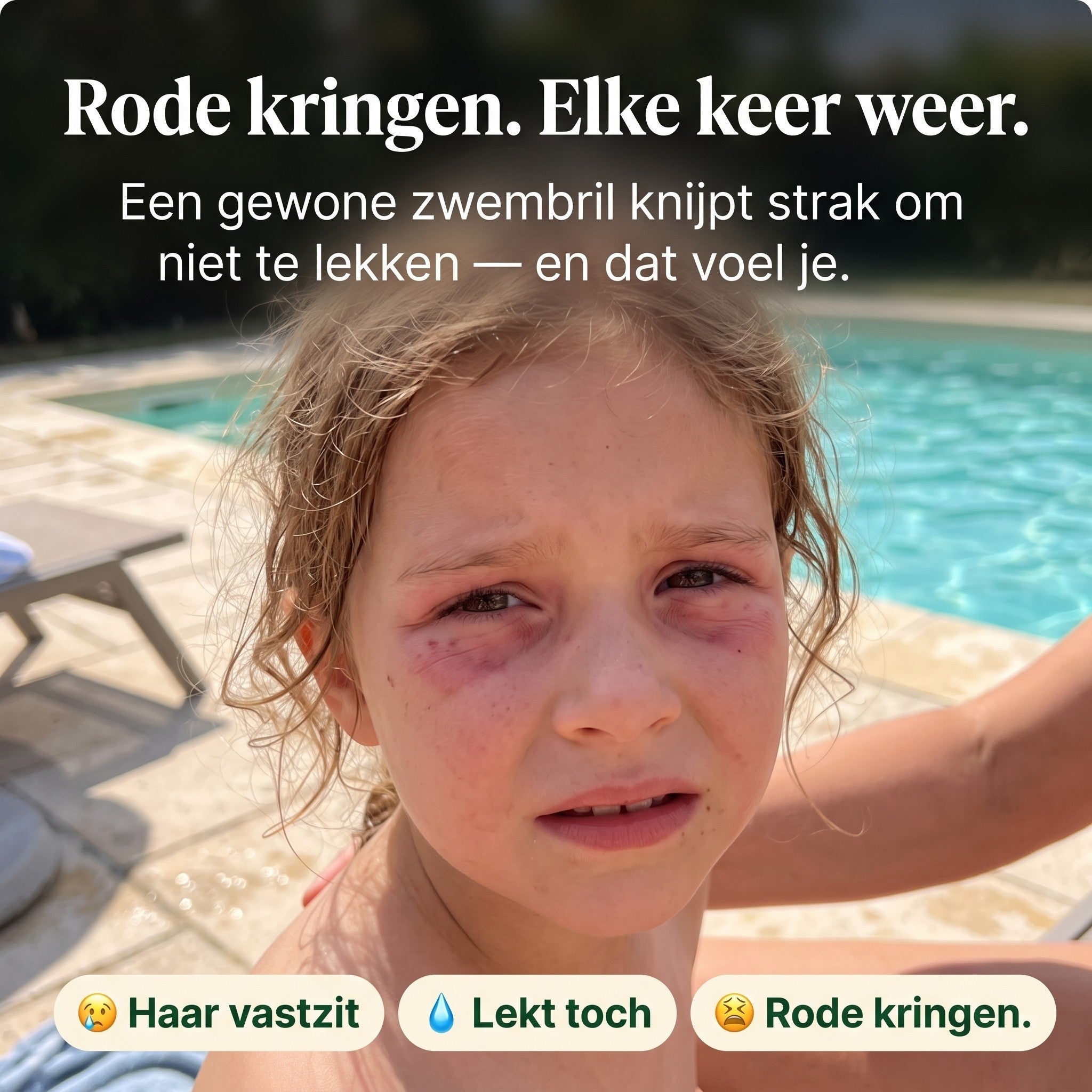 Geen Tranen Meer bij het Zwembad — Kinderschat SplashEyes | Lekvrije Zwembril voor Kinderen | 2-12 Jaar