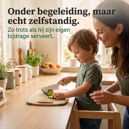 Veilig Meehelpen In De Keuken — Kinderschat SnijMaatje | Kindveilig Kookset | Vanaf 4 Jaar
