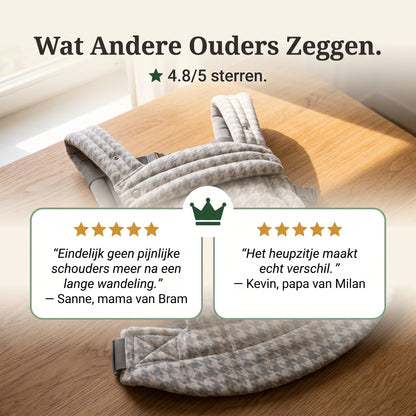 Draag Zonder Rugpijn, Van Baby Tot Peuter — Kinderschat ErgoDrager | Ergonomische M-Houding Draagzak | 0-2 Jaar