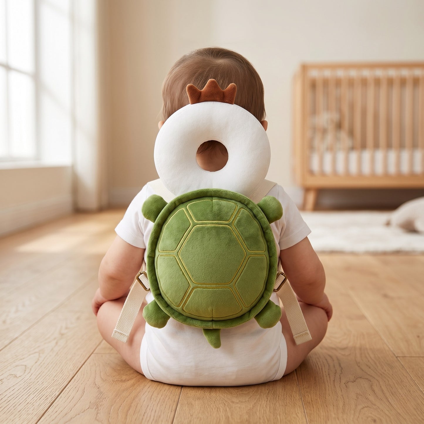 Veilig Leren Lopen — Kinderschat Veiligheidsrugzak | Hoofdbeschermer voor Baby & Peuter | 4-24 Maanden | 1+1 gratis
