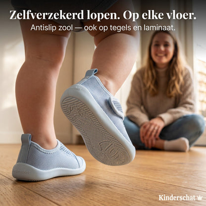 Veilige Eerste Stapjes — Kinderschat Wasbare Loopschoentjes | Antislip & Flexibel | Baby & Peuter